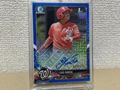 Luis garcia 2018年ルーキー直書き直筆サインカード150枚限定