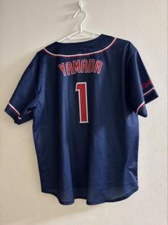スワローズ 2023 CREWユニフォーム 青木 Lサイズ 東京ヤクルトスワローズ 2023年 クルーユニフォーム 青木宣親 背