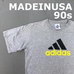 adidas アディダス Tシャツ肉厚made in usa アメリカ製 90s