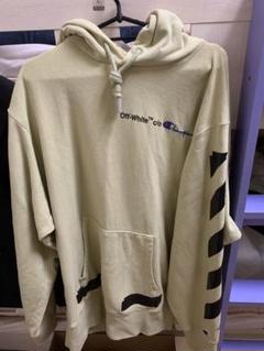 【新品未使用】OFF-WHITE フーディ　オフホワイト 2025年最新】OFF-WHITE メンズ パーカーの人気アイテム - メルカリ