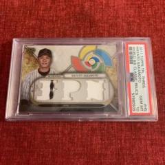 PSA-10! 2017 Topps 坂本勇人 WBCジャジーカード 22/35