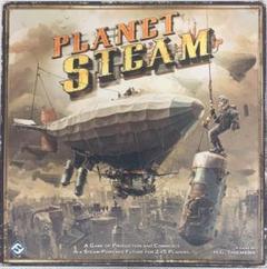 ボードゲーム PLANET STEAM 箱訳あり プラネットスチーム 和訳付き