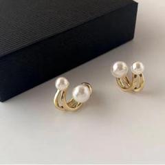h71 パール ゴールド☆可愛いピアス☆236