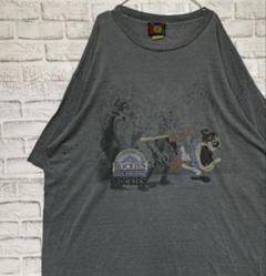 USA製90sヴィンテージTシャツ！シングルステッチ　グレー半袖古着　3XL78