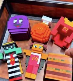 マインクラフト マクドナルド 限定コラボ 中国 全6種セット 公式