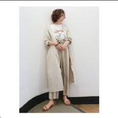 ungrid ショールカラーガウンコート 2019ss