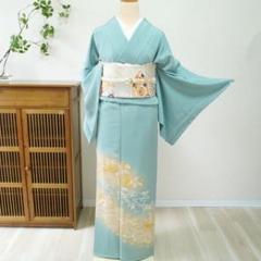 訪問着 セット4点 a191c 正絹　入学式　結婚式　七五三　お宮参り 訪問着 セット4点 a191c 正絹 入学式 結婚式 七五三 お宮参り