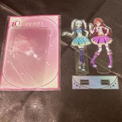 アイカツ ペアアクリルスタンド 紫吹蘭&藤堂ユリカ