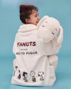 新品未使用 ジェラートピケ PEANUTS スヌーピー カーディガン M-L Amazon | ジェラートピケ gelato pique【PEANUTS】【UNISEX