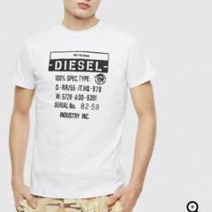 ☆~5/31sale☆DIESEL 20ssロゴプリントTシャツ ホワイトM新品