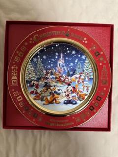 東京ディズニーランド　クリスマスプレート 未使用品 1992年 東京ディズニーランド クリスマス10周年 記念
