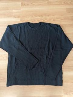中古 A-POC ABLE カッティング織りオーバーサイズTシャツ サイズ3 8オンス ヘビーウェイト オーバーサイズヘンリーネックTシャツ