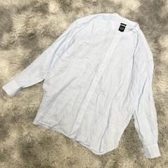 リネン100%！美品『GAP』ギャップ(S)バンドカラーシャツ　ブラウス　長袖のサムネイル