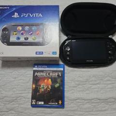 PS Vita Wi-Fiモデル +Minecraft+ケース　ブラック