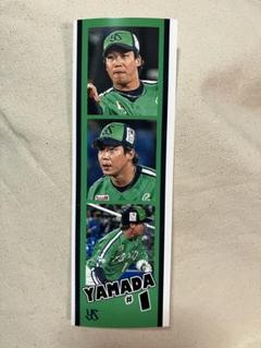 ヤクルトスワローズ　山田哲人　ハーフステッカー