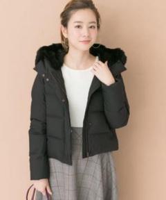 アーバンリサーチ♡フードショートコート36 URBAN RESEARCH（アーバンリサーチ）の「ショート丈Aライン