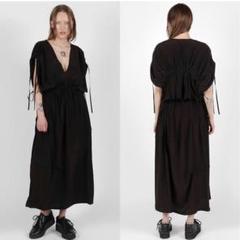 タグ付未使用♡リミフゥ Decyne Gather Tuck Dress 黒 2 タグ付未使用♡リミフゥ Decyne Gather Tuck Dress 黒 2 - メルカリ