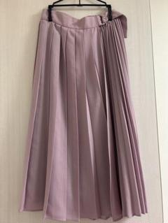 JILL STUART 薄紫 プリーツスカート Mのサムネイル