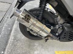 トリシティ155 ステンレス製マフラー ボルトオン トリシティ155 ステンレス製マフラー ボルトオン - メルカリ