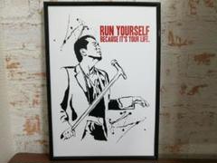 アートポスター おしゃれインテリア 矢沢永吉 RUN YOURSELF