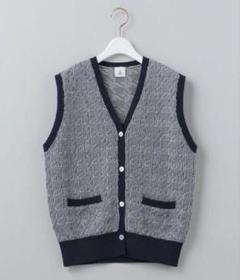 人気 即完売品 ＜6(ROKU)＞CHIDORI KNIT VEST/ベスト
