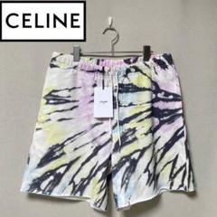 新品 未使用 CELINE セリーヌ タイダイプリント ハーフ パンツ 24SS