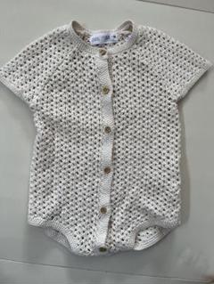 ZARA 編み込みロンパース 9-12ヶ月