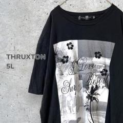 THRUXTON 長袖Tシャツ サイズ表記 XL ブラック スラクストン