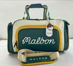 マルボンゴルフ Malbon ボストンバッグ ショルダーバッグ グリーン