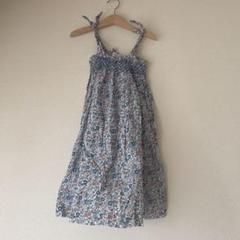 Malvi&Co. 丸襟スモッキング刺繍半袖ワンピース イタリア子供服