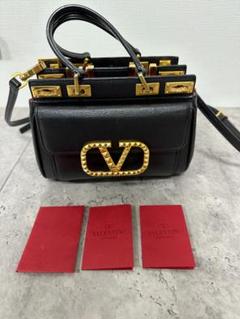 最終値下げValentino ハンドバッグ ヴァレンティノ スーパーコピー SUPERVEE Vロゴ カーフスキン