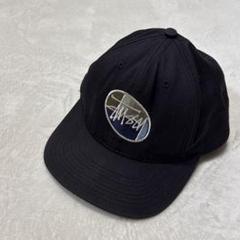 オールドステューシー　キャップ　90s 白タグ 美品 90's 白タグ USA製 OLD STUSSY 6Pキャップ crown オールド