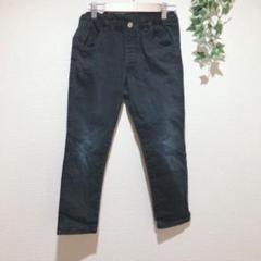 【ブリーズ】黒　ゴムウエストパンツ 2ポケット　130 ボーイズ