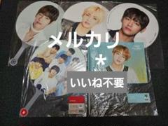 BTS テヒョン V うちわ イメージピケット フラッグ 2 bts テテ テヒョン V うちわ フラッグ うちわケースセット