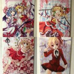 きのこのみ　B0タペストリー　東方project　フランドール　未使用品 東方project フランドール B2タペストリー 2点セット きのこのみ