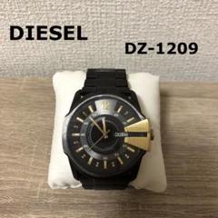 DIESEL ディーゼル 時計 DZ-1209 ブラック×ゴールド アナログ