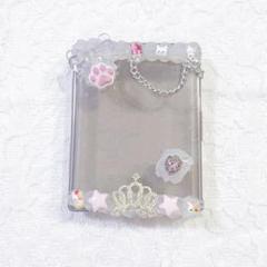 ハンドメイド♡カードケース♡小物入れ♡ピンク♡平成女児♡女児♡ホイップデコ