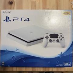 PS4 CUH-2100A B02 Glacier White 500GB本体