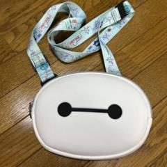 ディズニー　ベイマックス　スマホポーチ　ショルダーバッグ