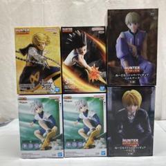 PF1052【未開封】ハンターハンター フィギュア まとめ売り 6体セット PF1052【未開封】ハンターハンター フィギュア まとめ売り 6体