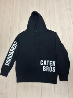 DSQUARED2 ブラック パーカー M DSQUARED2 ブラックパーカー Caten Bros - メルカリ