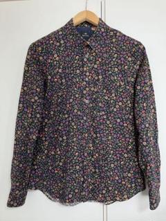 PS Paul Smith（ピーエスポールスミス）の長袖花柄総柄シャツ　Lサイズ