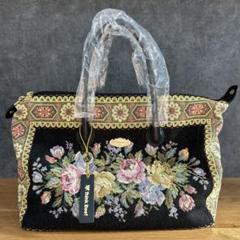 シンクビー　ThinkBee! トートバッグ　ゴブラン織　花柄　ボストンバッグ