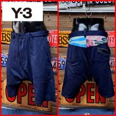 【2025年製 新品】 Y-3 M ハーフパンツ サルエル 総柄 ハワイアン ワイスリー パンツ