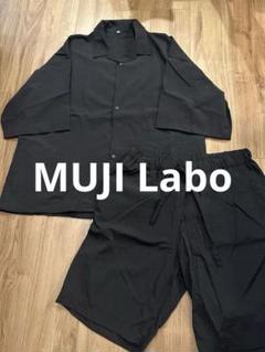 【MUJI Labo】セットアップ 半袖シャツ＋パンツ SMサイズ ユニセックス