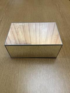 ZARA HOME ジュエリーボックス シルバー　ミラー ZARA HOME - ZARA HOME ミラージュエリーボックスの通販 by p