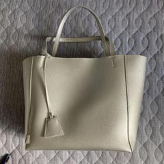【美品】ルートート　シルバー トートバッグ