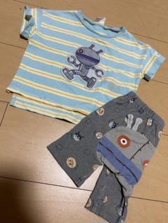 アンパンマン　だだんだん　ダダンダン　Tシャツとズボンセット　80cm