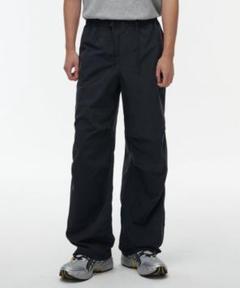 MUSINSA Nylon parachute pants [black]