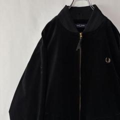 フレッドペリー　スウィングトップ　ワンポイントロゴ　ブラック　XLサイズ　古着 2025年最新】fred perry スイングトップの人気アイテム - メルカリ